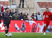 درخشش نیازمند برای تساوی بدون گل پرسپولیس و تراکتور در نیمه ... -