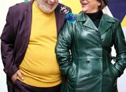 استایل جذاب آقای جمالی «زی زی گولو» در کنار همسرش - اکونیوز