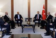 دیدار وزیر خارجه ترکیه با هیئت ارشد حماس - اکونیوز