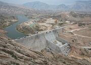 استاندار بوشهر: ۳۰ درصد مخزن سد باغان در بارندگی‌های اخیر آب... -