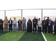 چهارمین زمین چمن مصنوعی روستایی دهگلان در باشماق به بهره‌برد... -