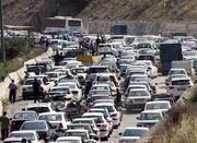 ترافیک سنگین ۳ ساعته در گردنه سربیژن جیرفت؛ تلاش پلیس برای ک... -