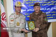 تأکید مرزبانان ایران و عراق بر توسعه تعاملات و امنیت مشترک م... -