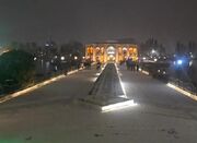 عمارت ائل‌گلی تبریز سفیدپوش شد - اکونیوز