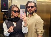 استایل زیبای همسر بهرام رادان توجه‌ها را جلب کرد - اکونیوز