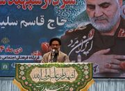 طاهری: امروز کشور به مکتب حاج قاسم برای مقابله با دشمن نیاز ... -