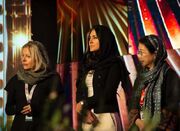 استایل شیک هدی زین‌العابدین در این مراسم جلب توجه کرد - اکونیوز