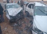 تصادف مرگبار در محور نصرت‌آباد ـ حسن‌آباد؛ جان‌باختن یک زن ۵... -
