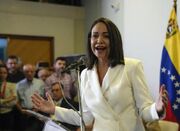 ماچادو: به ونزوئلا بر می‌گردم؛ بالای ۹۰ درصد رأی دارم - اکونیوز