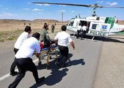 نجات جان در زمان طلایی با پرواز اورژانس هوایی - اکونیوز