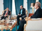 دیدار معاون مشاور امنیت ملی هند با لاریجانی - اکونیوز