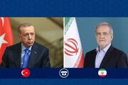 گفتگوی تلفنی پزشکیان و اردوغان حول مسائل منطقه - اکونیوز