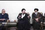 دیدار رئیس ستاد دهه فجر و شهردار تهران با تولیت حرم امام خمی... -