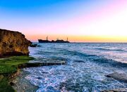 باد شدید و مواج شدن آب‌های شرق خلیج فارس - اکونیوز