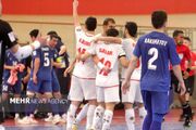 ازبکستان هم جلوی غول آسیا تسلیم شد/ فوتسال ایران به نیمه نها... -