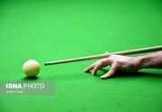 راهیابی تنها نماینده اسنوکر ایران به مرحله یک چهارم نهایی قه... -