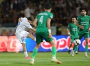 پیروزی استقلال برابر شمس آذر در نیمه اول/ خوش شانسی برای آبی... -