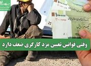 وقتی قوانین تعیین مزد کارگری ضعف دارد - اکونیوز