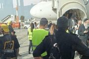 جنگنده‌های اسراییلی، هواپیمای «ویز ایر» را به بن گورین باز گ... -