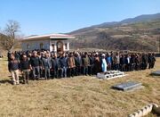 از فراغ ۴۲ ساله تا وصال ابدی/تشییع پیکر مادر شهید در جوار هم... -