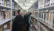 بازدید معاون فرهنگی جهاددانشگاهی کشور از کتابخانه امام خمینی... -