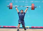 نصیری با رکورد 231 کیلوگرم صاحب مدال طلا شد - اکونیوز