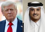 گفت‌وگوی امیرقطر و ترامپ درباره جنگ یا صلح با ایران - اکونیوز
