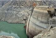 سد کرج به لبِ مرگ رسید+ عکس