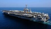 ناو هواپیمابر آبراهام لینکلن به مرزهای ایران نزدیک شد / جنگ می‌شود؟