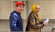 واکنش بامزه عمو پورنگ به شوخی گوهر خیراندیش +فیلم