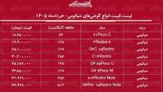 لیست قیمت انواع گوشی شیائومی ۱۹ خرداد ۱۴۰۵/ ارزان‌ترین گوشی شیائومی چند؟ + جدول