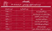 قیمت جدید انواع برنج ایرانی ۲۲ خرداد ۱۴۰۵ | کیسه ۱۰ کیلویی برنج طارم، صدری، عنبربو و...را چند بخریم؟ + جدول