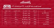 لیست قیمت ساینا کارکرده/ ساینا دوگانه سوز در بازار چند؟+ جدول خردادماه ۱۴۰۵