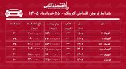 شرایط جدید فروش اقساطی کوییک در بازار/ با اقساط ۵ ساله کوییک بخرید+ جدول خردادماه ۱۴۰۵