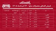شرایط جدید فروش اقساطی محصولات سایپا در بازار/ اطلس، شاهین، پرایدوانت، سهند و ساینا با اقساط بلندمدت+ جدول خردادماه ۱۴۰۵