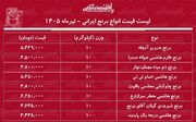 لیست قیمت انواع برنج ایرانی ۴ تیر ۱۴۰۵ | برنج طارم، عنبربو، هاشمی و...را کیلویی چند بخریم؟ + جدول