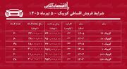 شرایط جدید فروش اقساطی کوییک در بازار/ با ماهی ۱۱ میلیون تومان کوییک بخرید+ جدول تیرماه ۱۴۰۵