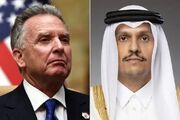دیدار حساس در دوحه/ فرستادگان آمریکا با وزیر خارجه قطر چه گفتند؟