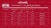 شرایط جدید فروش اقساطی تارا در بازار/ با ۶۹۰ میلیون تومان تارا بخرید+ جدول تیرماه ۱۴۰۵