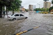 تعطیلی مدارس گناوه و دیلم در نوبت عصر به دلیل بارش شدید باران