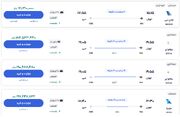 قیمت بلیط هواپیما تهران-دبی، امروز ۲۵ آذر ۱۴۰۳