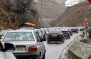 ترافیک پر حجم در مسیر رفت و برگشت محورهای شمالی کشور