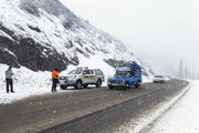 مرکز مدیریت راه‌های کشور: بارش برف و باران در جاده‌های ۱۶ استان