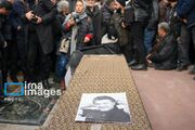 تصاویر: تشییع و خاکسپاری پیکر رضا رویگری