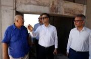 بازدید میدانی معاون اقتصادی سازمان منطقه آزاد کیش از پروژه‌های در دست اجرا
