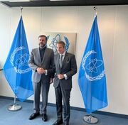 گزارش توییتری غریب‌آبادی از دیدارش با گروسی: گفتگوی صریح و سازنده‌ای داشتیم، حل و فصل دو موضوع باقی مانده، امنیت تاسیسات هسته‌ای مورد تبادل نظر قرار گرفت