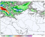 ورود موج بارشی جدید به کشور از فردا شب