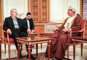دیدار علی لاریجانی با وزیر دفتر سلطنتی عمان
