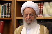 مکارم شیرازی: حضور گسترده مردم در تشییع، جلوه‌ای از اقتدار و وفاداری به انقلاب است/ نباید چنین پنداشت که این جنگ پایان یافته است