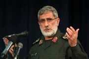 سردار قاآنی: رفع محاصره ۱۱ ساله یمن، مطالبه‌ای به حق و انسانی برای مردم مظلوم این کشور است